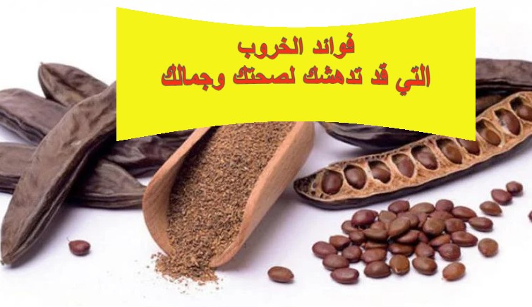 **فوائد الخروب التي قد تدهشك لصحتك وجمالك**